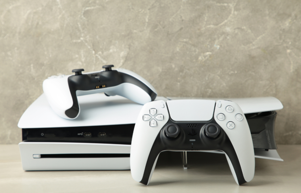Console PS5 avec manettes Gaming